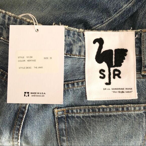 Free People x Sandrine Rose Janis Jeans - Picture 4 of 4